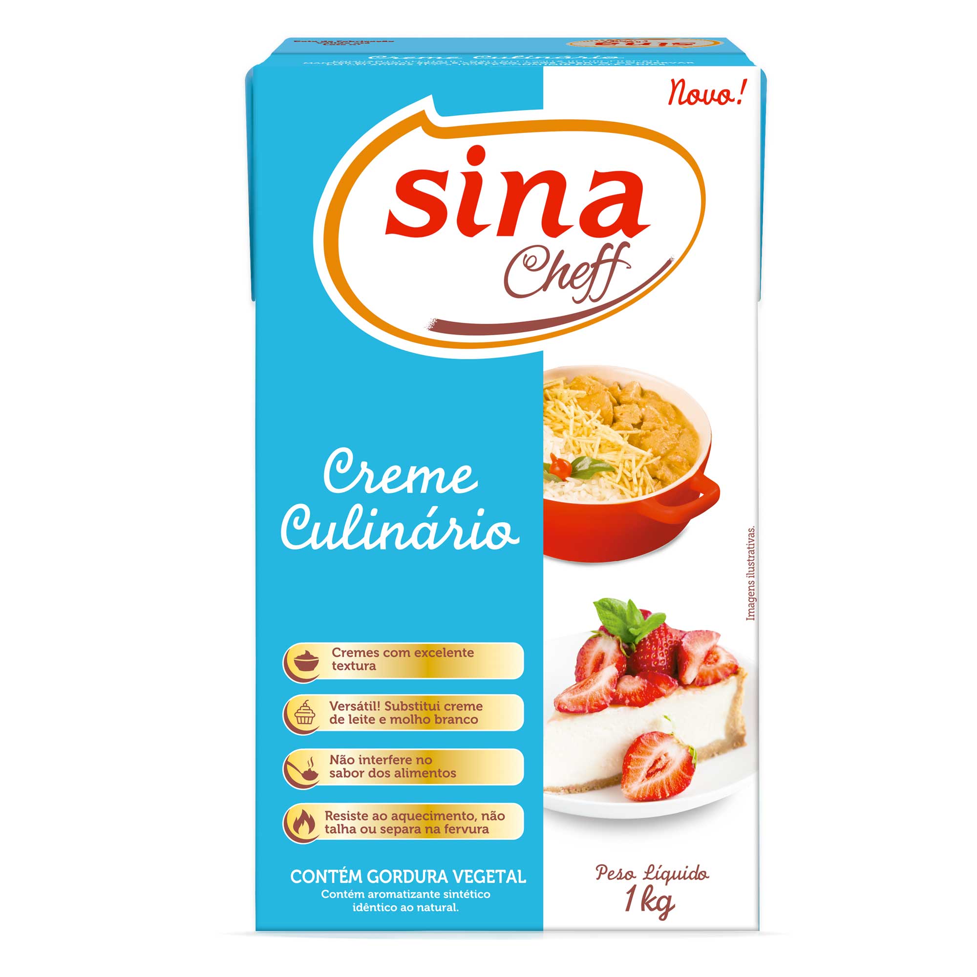 Sina Lança Creme Culinário